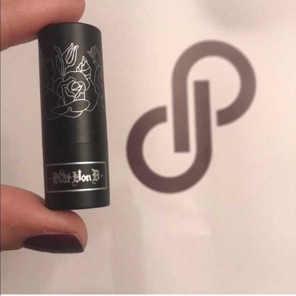 2/$20 lolita lipstick kvd beauty kat von d cream taupe tan light brown mini - Picture 4 of 5